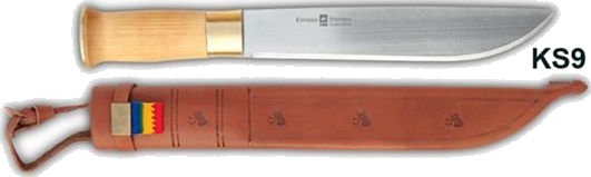 Knivsmed Strømeng Samekniv 9" One size