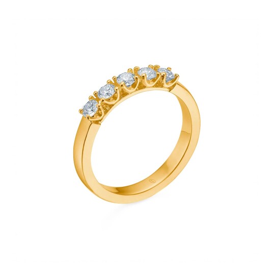 Mads Z Crown Alliance Ring 14 kt. Gull 0,44 ct. 1541895-58 - Dame - Gold Mads Z Crown Alliance Ring 14 kt. Gull 0,44 ct. 1541895-58 - Dame - Gold