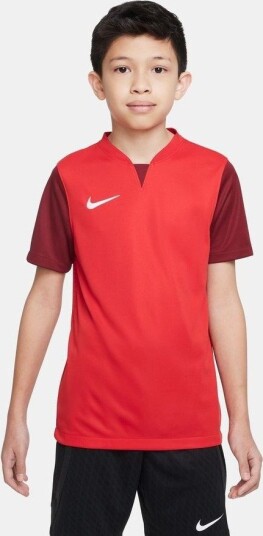 Nike Spillerdrakt Dri FIT Trophy 5   Rød/Team Red/Hvit Barn størrelse XS: 122 128 cm