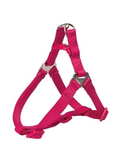 Trixie Premium One Touch harness S: 4050 cm/15 mm fuchsia