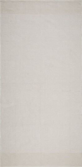 Alva Bomullsteppe 75x220 cm Oval - Krem