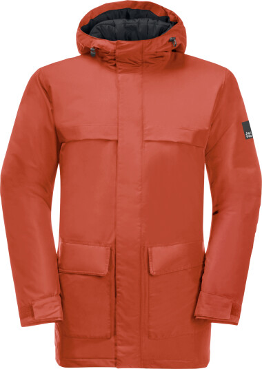 Jack Wolfskin Men's Winterlager Parka Intense Rust S Jack Wolfskin Men's Winterlager Parka Intense Rust S