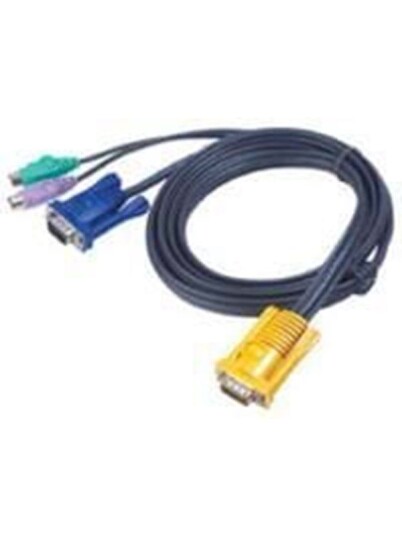 Aten 1.8 m KVM Tastatur-/Videokabel Svart 15-Pins SPHD Aten 1.8 m KVM Tastatur-/Videokabel Svart 15-Pins SPHD
