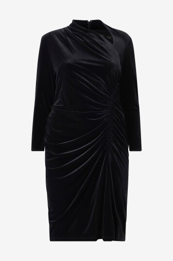 Lauren Ralph Lauren Curve  Kjole Luxe Velvet knit Svart