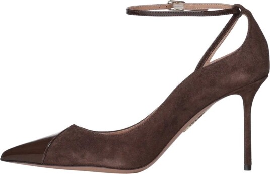 Aquazzura Dame Sko Brun 38 1/2 EU,
