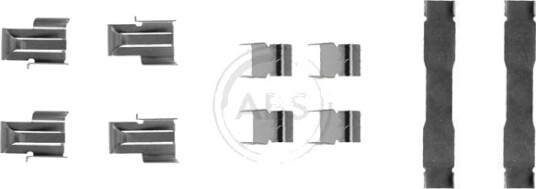 Monteringssett, bremseklosser A.B.S. 1071Q
