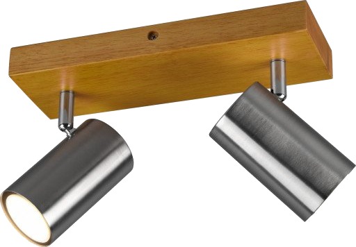 Trio Lighting Marley spotter i tak 2 spotter tre/stål