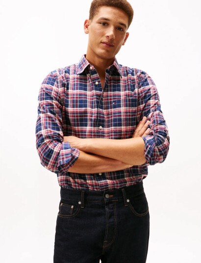 Tommy Hilfiger Oxford Heritage Plaid Rf Shirt - Multi/patterned - M Tommy Hilfiger Oxford Heritage Plaid Rf Shirt - Multi/patterned - M
