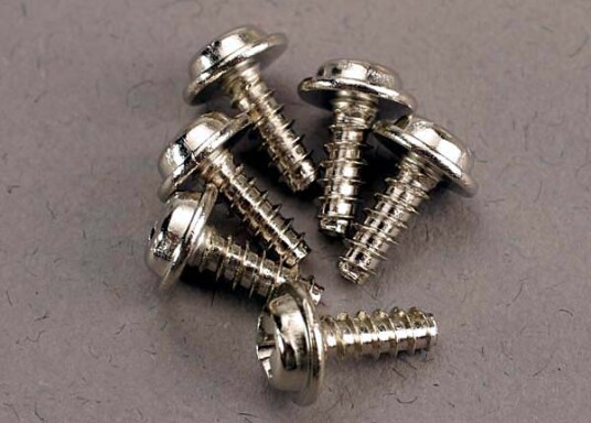 "Bulk" Traxxas 3290 Screws 3x8mm washerhead self-tapping "Bulk" Traxxas 3290 Screws 3x8mm washerhead self-tapping