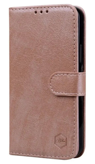 INCOVER Samsung Galaxy A05s Kunstskinn Deksel m. Lommebok & Stativ - Rose Gold