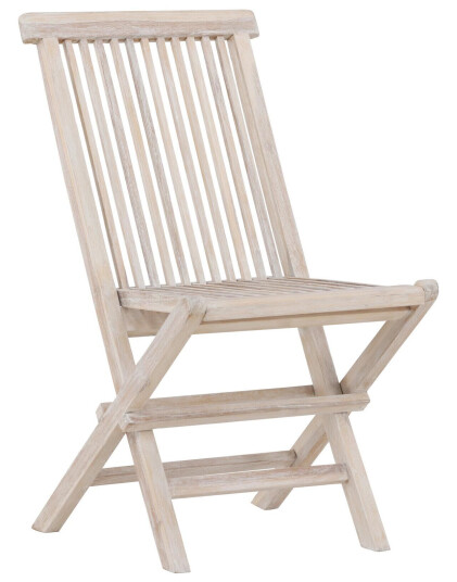 Venture Design Kenya sammenleggbar stol Hvitvask Hvit Venture Design Kenya sammenleggbar stol Hvitvask Hvit