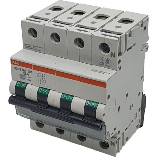 ABB Overbelastningsvern S203-OV25NA 4p ABB - 1623981