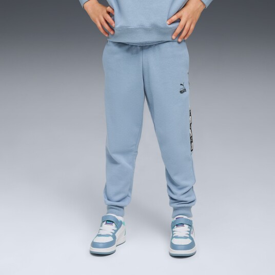 Puma Hot Wheels Joggebukser Cool Blue 98 Puma Hot Wheels Joggebukser Cool Blue 98