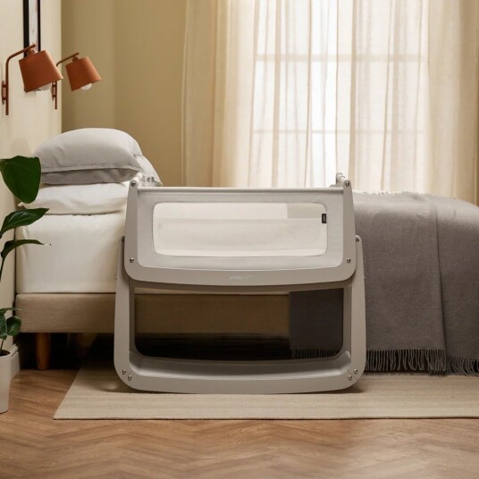 Snüz Snuzpod 5 Bedside Crib, Pebble