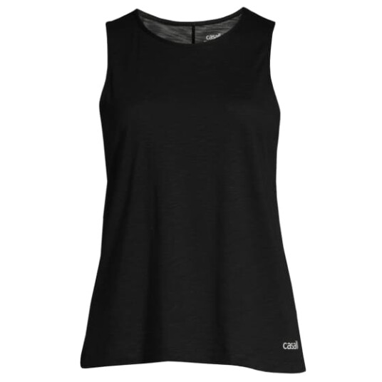 Casall Soft Texture Tank Dame Black 36