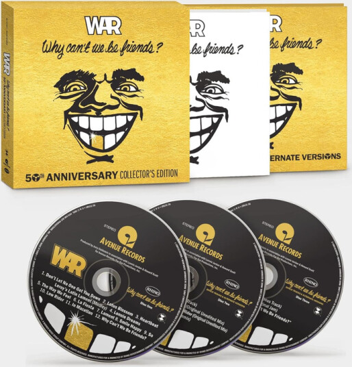War Why Can't We Be Friends? CD