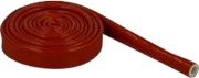 Delock Fire-Proof Sleeving Silicone-Coated - Fleksibel Kabelkanal - 2 M - Rød