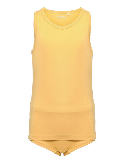 Minymo Underwear Set Bamboo Yellow 128 Minymo Underwear Set Bamboo Yellow 128