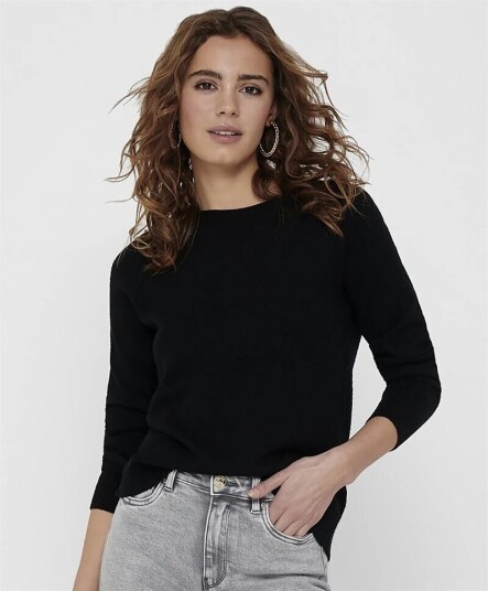 Only Lesly Pullover Svart XL Only Lesly Pullover Svart XL