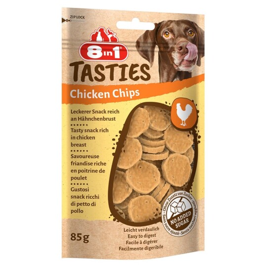 8In1 Tasties Kyllingchips 3 X 85 G 8In1 Tasties Kyllingchips 3 X 85 G