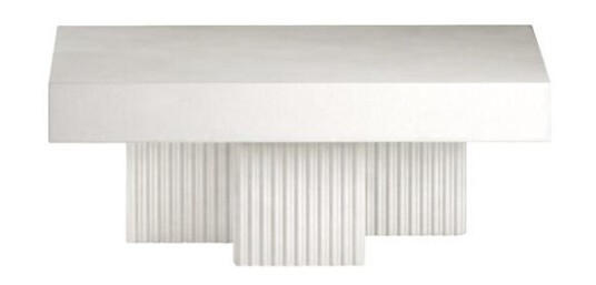 NORR11 Gear Firkantet Salongbord Magnesiumoksid/kritt