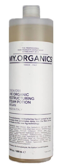 My.Organics The Organic Restructuring Steam Potion Argan 1000 ml
