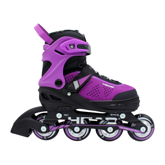 Head Essence 70 Adjustable Inline Skate 23/24, justerbar inlineskøyte barn/junior M 35-38 Black/Purple Head Essence 70 Adjustable Inline Skate 23/24, justerbar inlineskøyte barn/junior M 35-38 Black/Purple