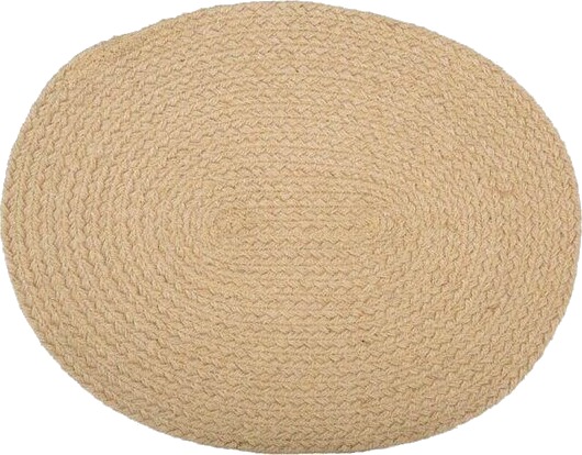 Holmen   Jesper dekkebrikke 45x35 cm oval natur