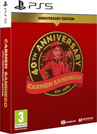 Carmen Sandiego 40th Anniversary Edition PS5 Spill Carmen Sandiego 40th Anniversary Edition PS5 Spill