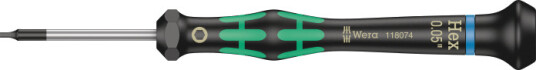 Wera Finmekanikermejsel 2054 Hex-Plus 3,0x60mm