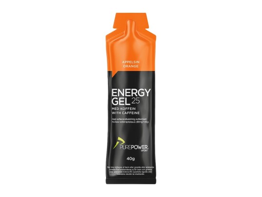 PurePower Energy Gel appelsin med 32 mg koffein 40 gram PurePower Energy Gel appelsin med 32 mg koffein 40 gram