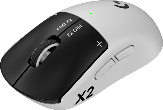 Logitech G Pro X2 Superstrike Trådløs Gamingmus med Haptisk Feedback og Justerbar Klikkrespons