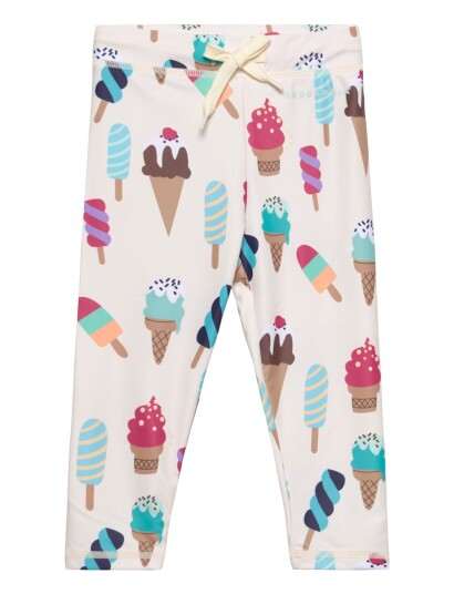 Geggamoja Uv Long Pants Beige Ice Cream   Beige   74/80