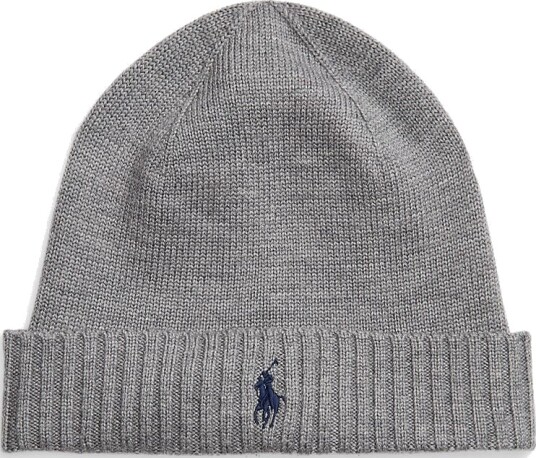 Ralph Lauren Fo Hat-Cold Weather-Hat Fawn Grey Heather Ralph Lauren Fo Hat-Cold Weather-Hat Fawn Grey Heather