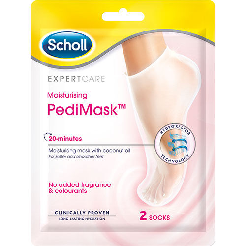 Scholl Moisturising PediMask u/ perfume - 1 Pakker