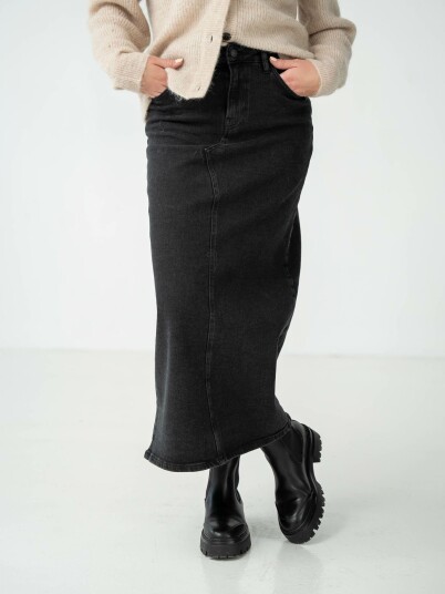IVY Copenhagen Copenhagen Zoe Maxi Skirt Sort 36