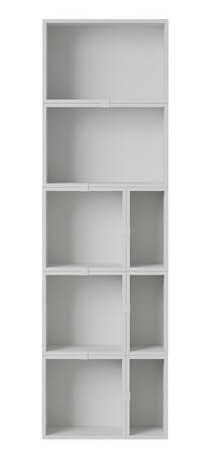 Muuto Stablet Bokhyllekonfigurasjon 7 Grå