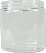 Dåse 500 Ml Ø93x96 Mm Pet Klar,100 Stk/Krt