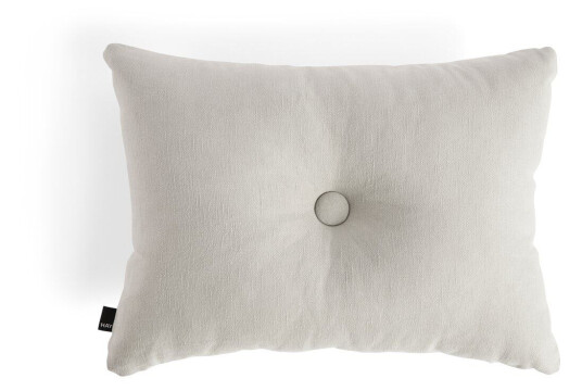 HAY Dot Cushion Planar 1 Dot pute 45 x 60 cm Lysegrå