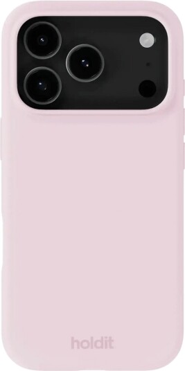 Holdit Silicone Case iPhone 17 Pro PALE PINK
