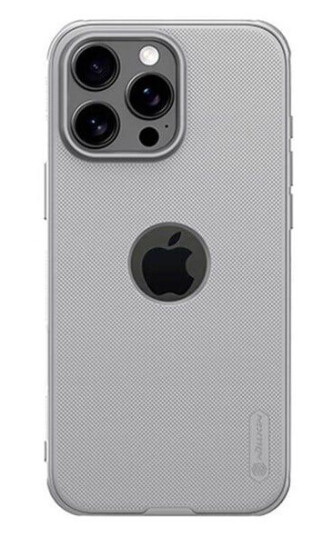 Nillkin Super Frosted Shield Pro Case iPhone 16 Pro gray