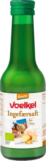 Voelkel økologisk ingefærjuice 200 ml