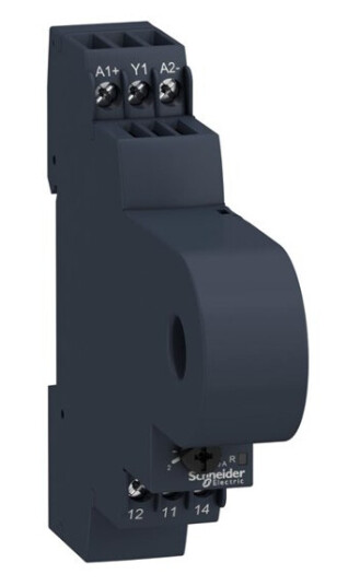 Schneider Electric Zelio control relay for overcurrent detection 2..20a with current trafo 1c/o 5a 24-240vac/dc (3389119405034)
