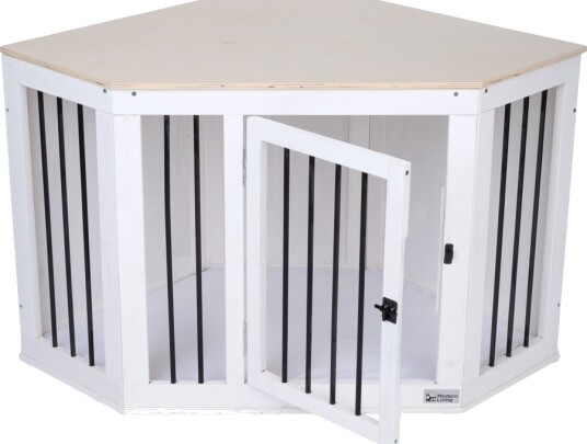 Modern Living Innendørs Hundebur Halmstad L 111.4 X B 60 X H 66.3 cm Modern Living Innendørs Hundebur Halmstad L 111.4 X B 60 X H 66.3 cm