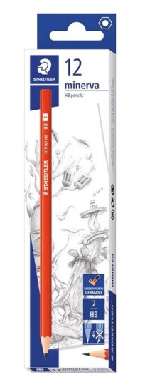 Staedtler Pencil minerva HB 72 pcs (6 x 12 pcs)