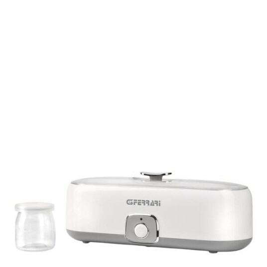 G3 Ferrari Fermento 4 yoghurt maker med 4 glass hvit G3 Ferrari Fermento 4 yoghurt maker med 4 glass hvit