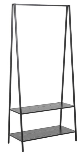 Klesstativ SEAFORD 77x37xH165cm sort