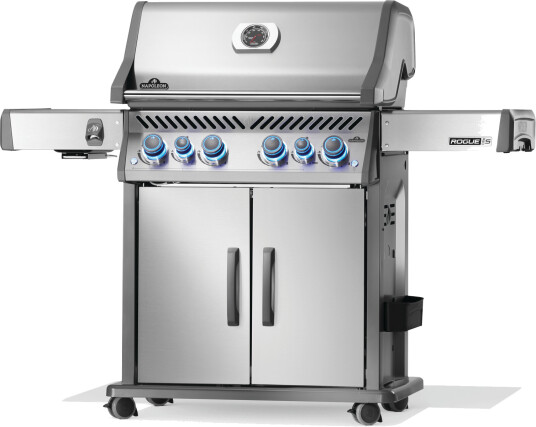 Rogue PRO-S 525 gassgrill i rustfritt stål med infrarød sidebrenner