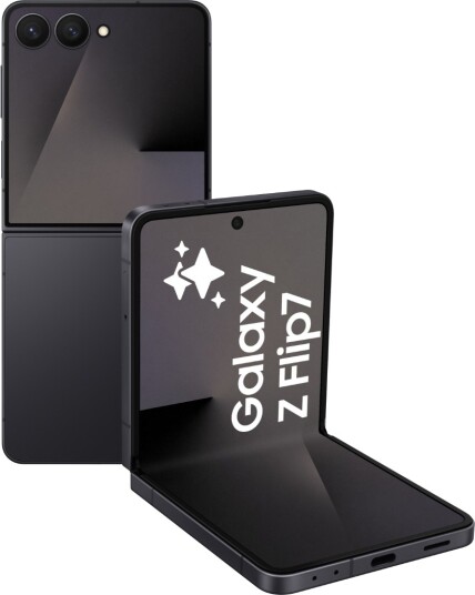 Samsung Galaxy Z Flip7 5G 12GB/256GB Jetblack med AMOLED-skjerm Samsung Galaxy Z Flip7 5G 12GB/256GB Jetblack med AMOLED-skjerm