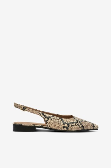 Copenhagen Shoes Slingbackser Forever And Ever Svart